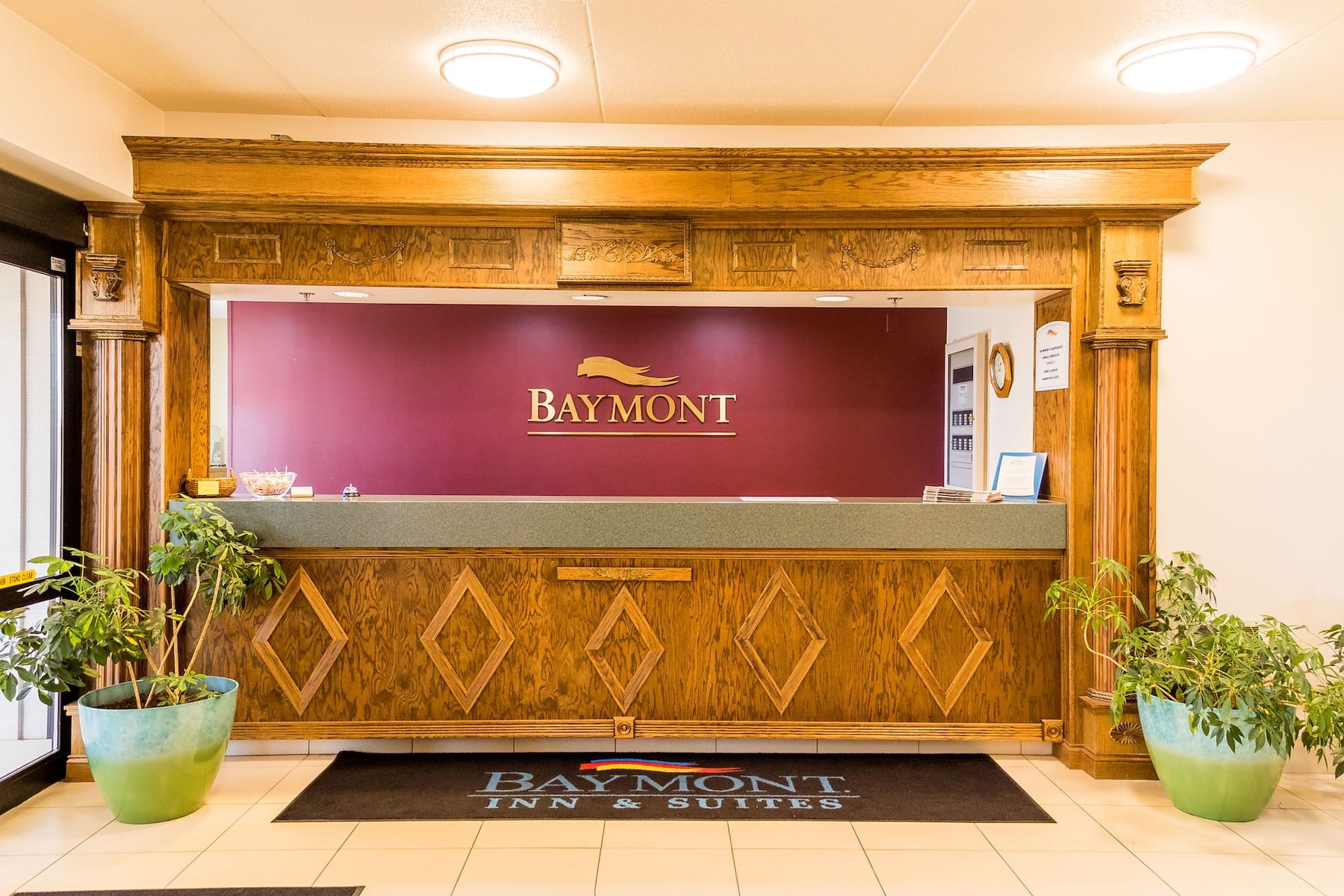 Baymont Inn & Suites by Wyndham Lafayette / Purdue Area Hotel Signage - Warm Welcome Awaits
